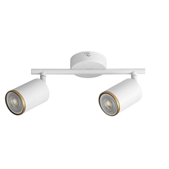Rabalux 73105 Spot-Deckenleuchte Nolie GU10 | weiß