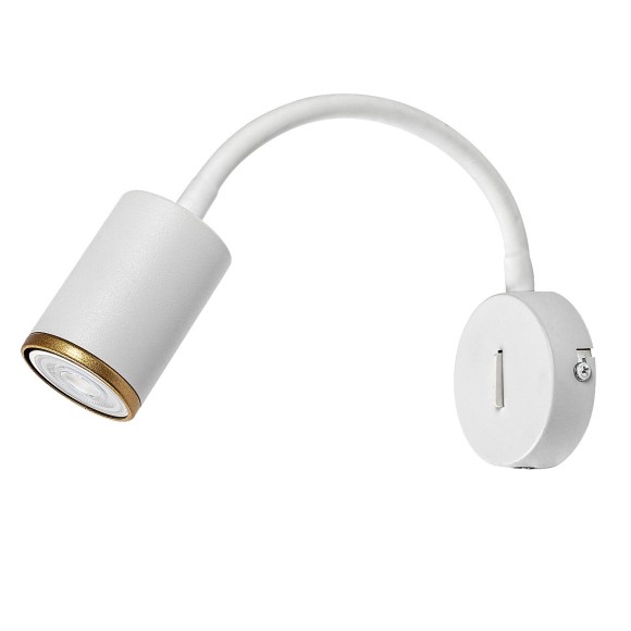 Rabalux 73110 Spot-Wandleuchte Nolie GU10 | weiß