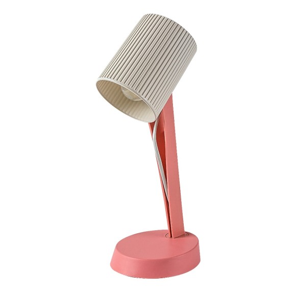 Rabalux 74088 Tischlampe Solvet E14 | mit Schalter | rosa