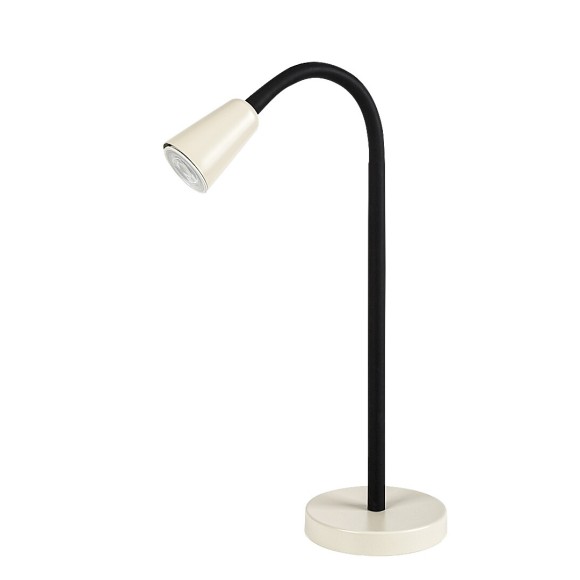 Rabalux 74093 Tischlampe Aldo GU10 | mit Schalter | weiß