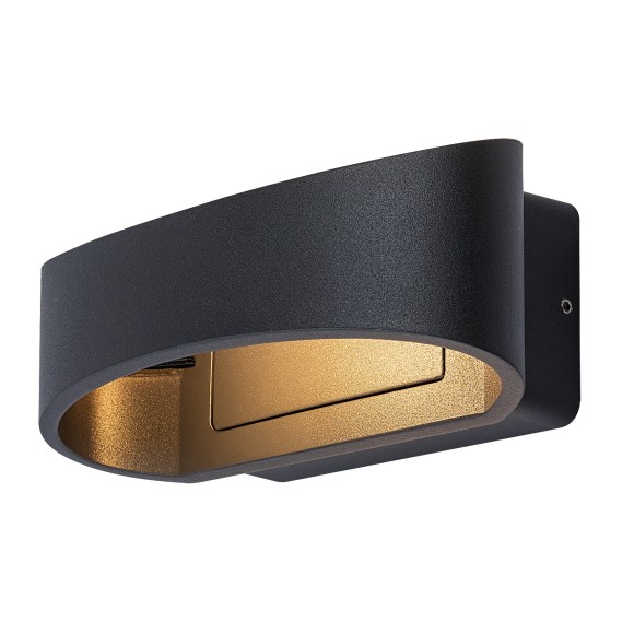 Rabalux 77179 LED Außenwandleuchte Gerla | 9W integrierte LED-Quelle | 400lm | 3000K | anthrazit