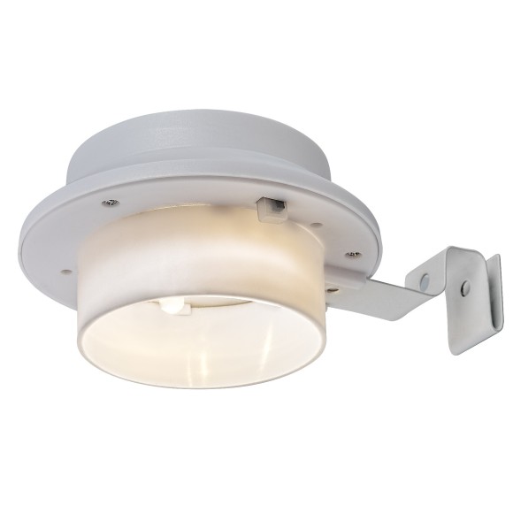 Rabalux 77205 LED solar Außenwandleuchte Montoro | 0,1W integrierte LED-Quelle | 3lm | 3000K | weiß