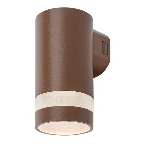 Rabalux 77211 LED Außenwandleuchte Urfa Line | 9W integrierte LED-Quelle | 800lm | 3000/4000/6000K | braun