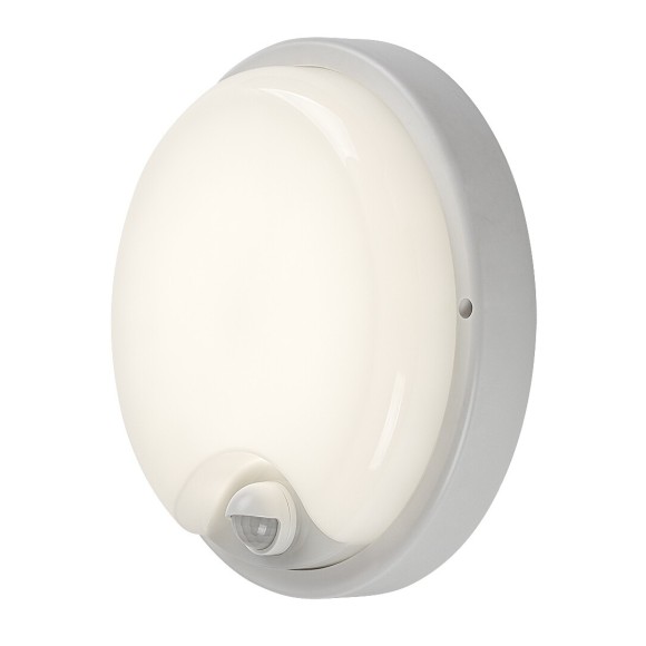 Rabalux 77214 LED Außenwandleuchte Lonato | 18W integrierte LED-Quelle | 1730lm | 4000K | Bewegungssensor | weiß