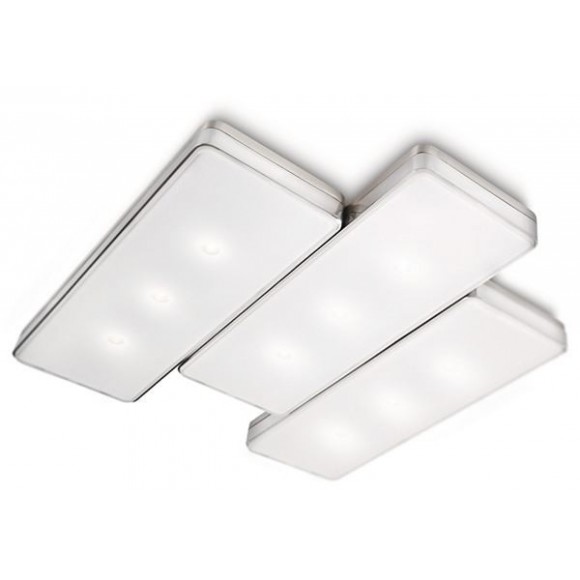 Philips LED Wand- und Deckenleuchte 9x2W -> ersetzt 80W - chrom matt