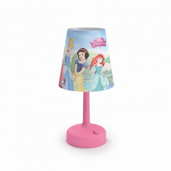 Philips Kinder LED Tischlampe PRINCESS - Farbmix