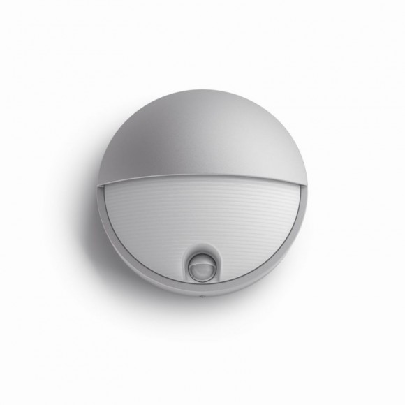 Philips 16456/87/16 LED Außenwandleuchte mit Bewegungssensor Steinbock 1x6W | 2700K | IP44