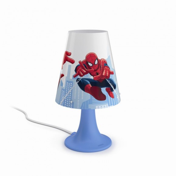 Philips 71795/40/16 LED Tischlampe Kinder Spider Man 1x2,3W | 2700K