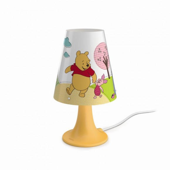 Philips 71795/34/16 LED Tischlampe Kinder Winnie the Pooh 1x2,3W | 2700K
