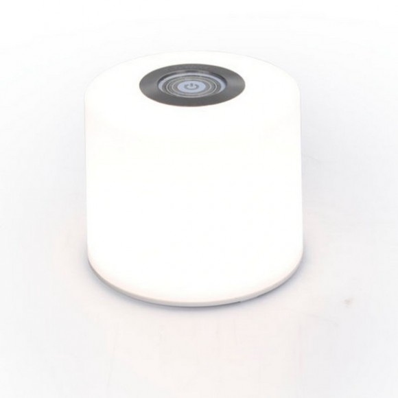 Lutec 8506204331 LED-Zusatzmodul für Outdoor-Tischleuchte Noma 1x2,3W | 220lm | 2700-6500K | RGB | IP44- weiß