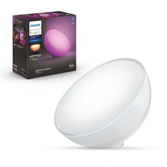 Philips Hue 8718696173992 tragbare Lampe Go V2 Bluetooth 1x6W - White and Color Ambiance