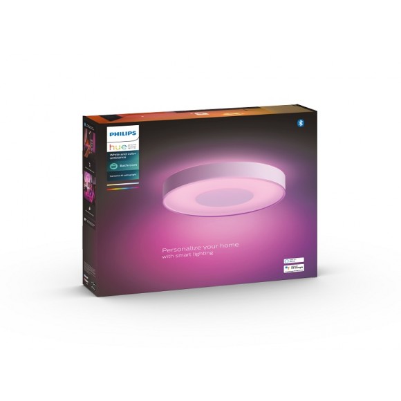 Philips Hue 41167/31 / P9 LED Badezimmerleuchteleuchte Xamento M 1X3,5W | 2350lm | 2200-6500K | IP44 - White and color Ambiance, RGB, dimmbar, Bluetooth, weiß