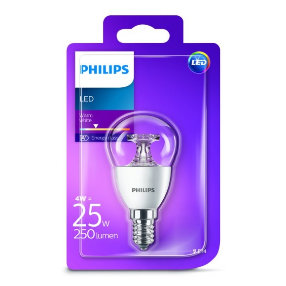 Philips 101381292 LED Lampe 1x4W | E14 | 2700K