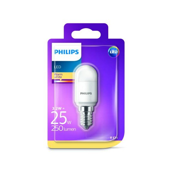 Philips 8718696703137 LED Lampe 1x3W | E14 | 2700K - für Kühlschrank und Luftfilterhaube