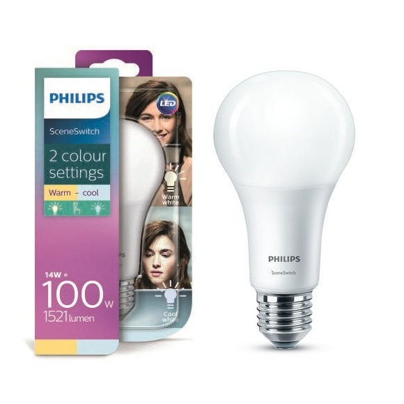 Philips 8718696706831 LED Lampe 1x14W | E27 - SceneSwitch