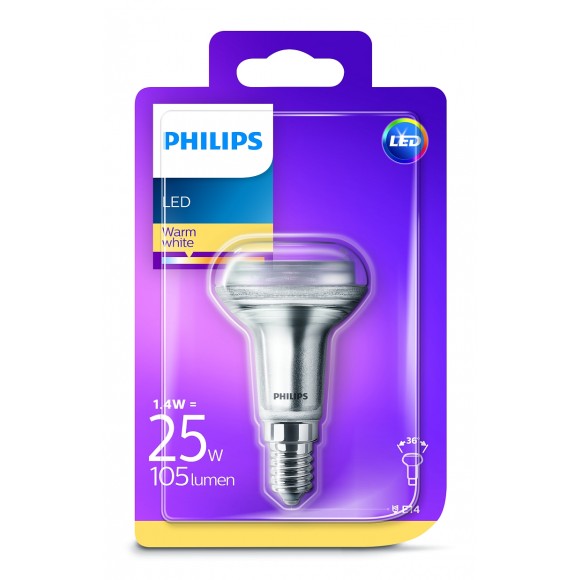 Philips 8718696811436 LED Lampe 1x1W | E14 | 2700K
