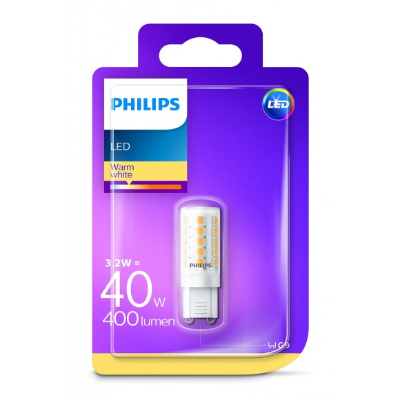 Philips 8718696815366 LED Lampe 1x3W | G9 | 2700K