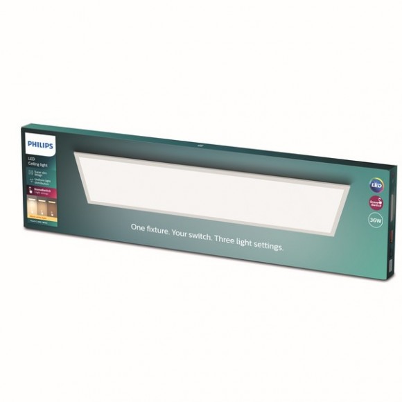 Philips 8719514326729 LED-Panel Super Slim 1x36w | 3200lm | 2700k - weiß