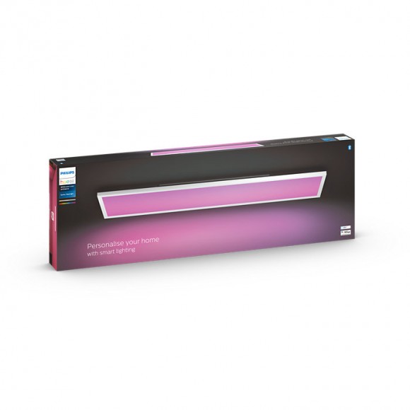 Philips Hue 8719514355057 LED-Panel Surimu 1x60w | 4200lm | 2200-6500K | RGB - White and color Ambiance, dimmbar, Bluetooth, weiß
