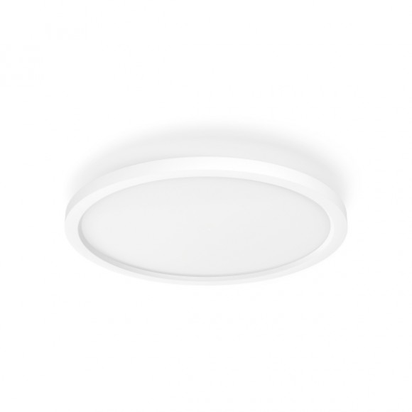 Philips Hue 8719514382688 LED-Deckenleuchte Aurelle 1x21w | 2450lm | 2200-6500k - White Ambiance, dimmbar, Bluetooth, weiß