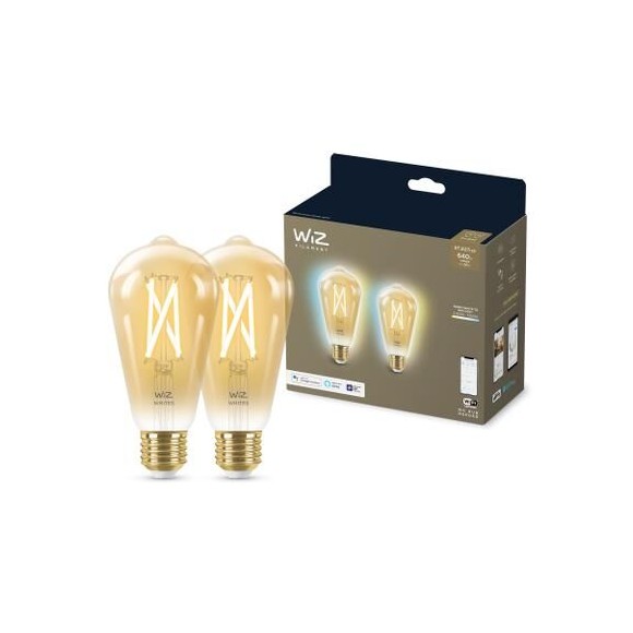 Philips 8719514551077 LED intelligente Lampe | 7W E27 | 640 lm | 2000-5500K