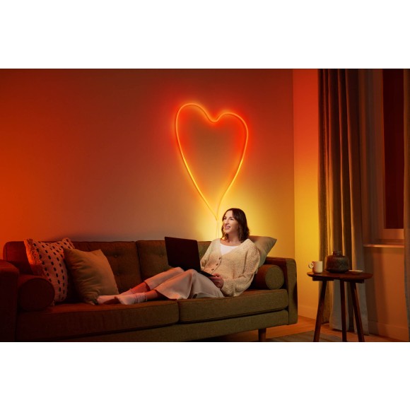 Philips 8720169072510 LED LED-Streifen Flex Strip | 24W integrierte LED-Quelle | 150 lm | 2700-5000K