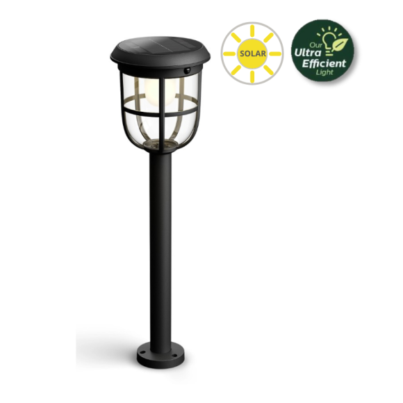 Philips 8720169267213 LED solar Wegeleuchte Radii | 1,3W integrierte LED-Quelle | 3000K