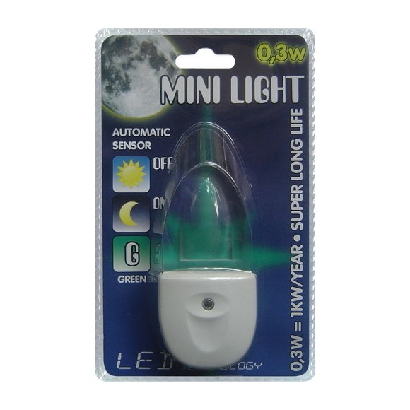 Prezent 1612 Mini Light LED Orientierungsbeleuchtung für Steckdose