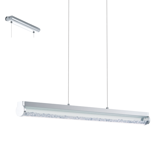 Eglo 93524 TREVELO 24W LED Kristall Hängeleuchte