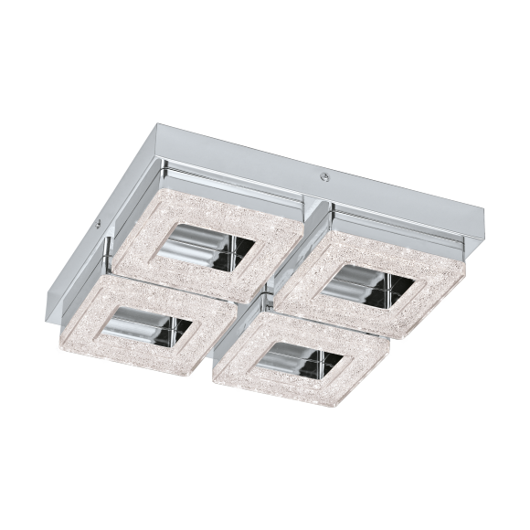 Eglo 95657 FRADELO Deckenleuchte LED 4X4W = 1600L 3000K