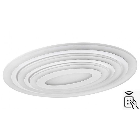 Rabalux 3097 LED-Deckenleuchte Taneli 1x41w | 3053lm | 3000-6500K - CCT, dimmbar, Fernbedienung, weiß