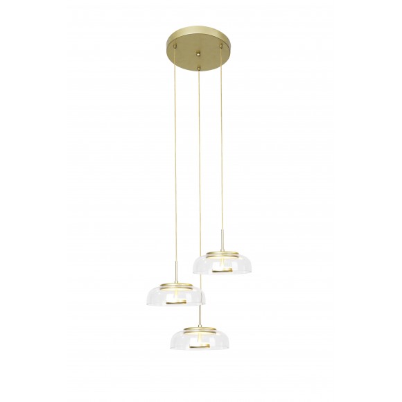 Rabalux 5393 LED Hängeleuchte Lorell 1x24W | 2000L | 3000K | IP20 - gold