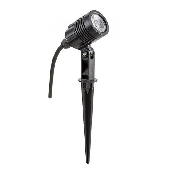 Rabalux 7060 LED-Gartensolarpfosten Turda 1x3W | 260lm | 4000 K | IP65 - steckbar, schwarz
