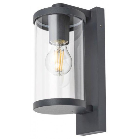 Rabalux 7891 Außenwandlampe Silistra 1x60w | E27 | IP44 - Anthrazit