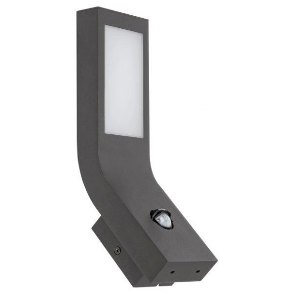 Rabalux 7911 LED Wand Außenleuchte mit Bewegung erwischt Saldus 1x9w | 600lm | 3000k | IP44 - schwarz