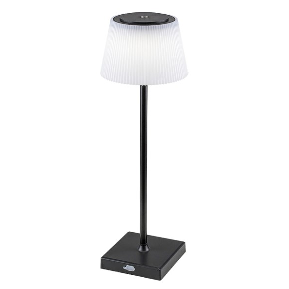 Rabalux 98076010 LED Tischlampe für den Außenbereich Taena | 4W integrierte LED-Quelle | 200lm | 3000-5000K