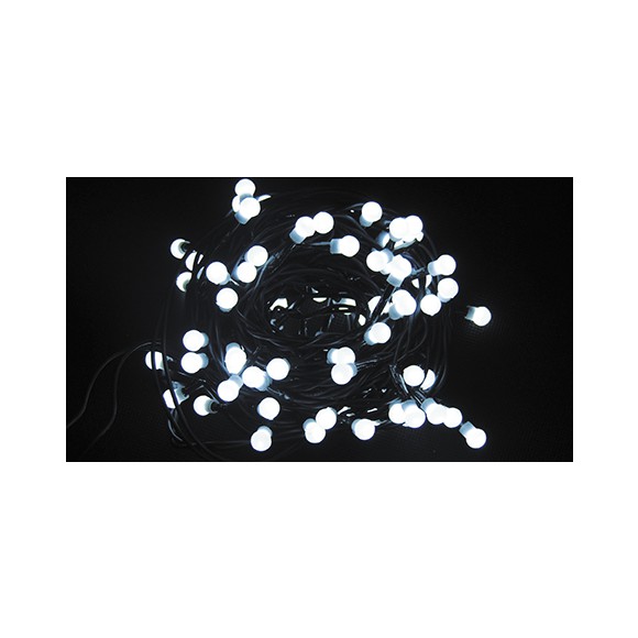Kugeln 80 LED - 80 LED weiß