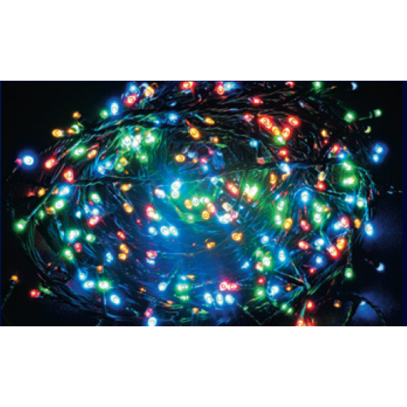 Philips LED Weihnachtslichterkette 600 LED Länge 30 m, IP44 Innen- und Außenbereich