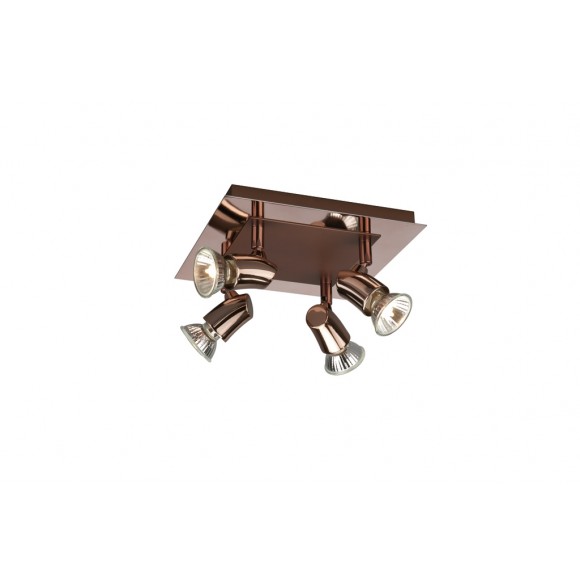 Philips Massive Wand- und Spotleuchte Lipo 4x50W GU10- kupfer