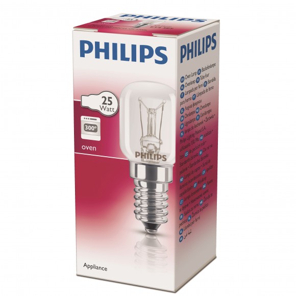 Philips App 25W E14 230-240V T25 CL OV 1CT
