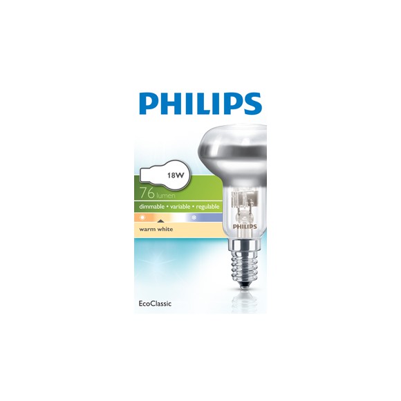 Philips Glüh- Halogen Classic 18W E14 230V NR 50 FR 1CT/10