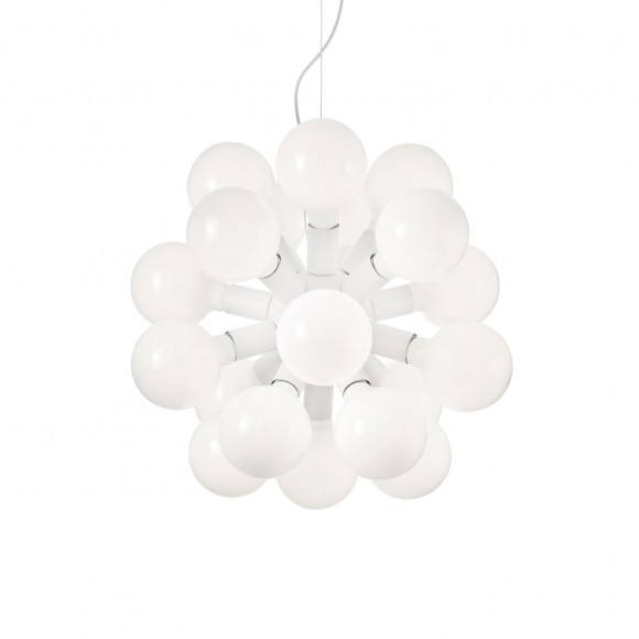 Ideal Lux 138176 Pendelleuchte Dea 20x60W | E27 - weiß
