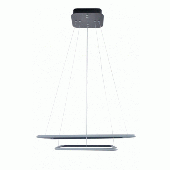 LEDKO 00462 LED Pendelleuchte 85W | 3000K - schwarz