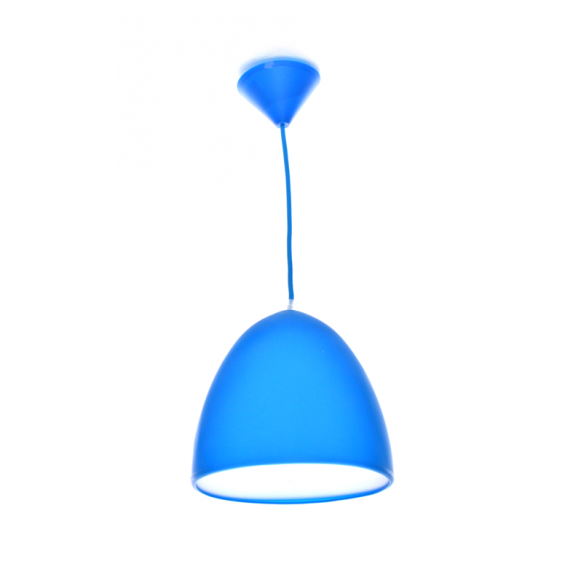 LEDKO 00398 Pendelleuchte 1x40W | E27 - blau