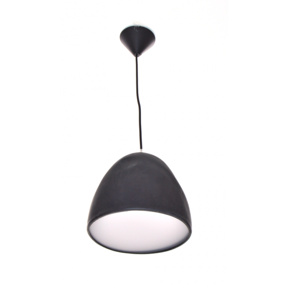 LEDKO 00419 Pendelleuchte 1x40W | E27 - schwarz