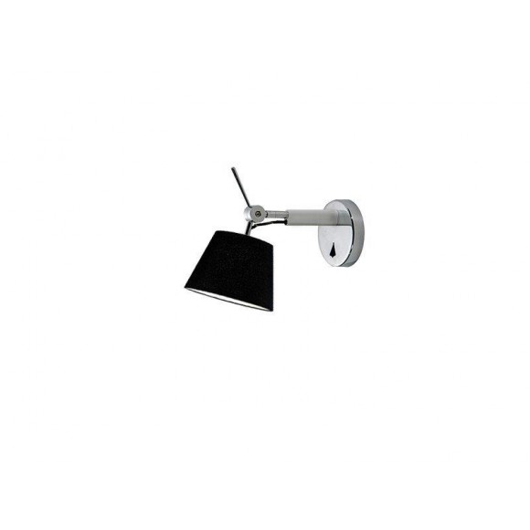 Azzardo AZ2413 Wandleuchte Zita Alu Wall XS 1x60W | E27 | IP20 - schwarz