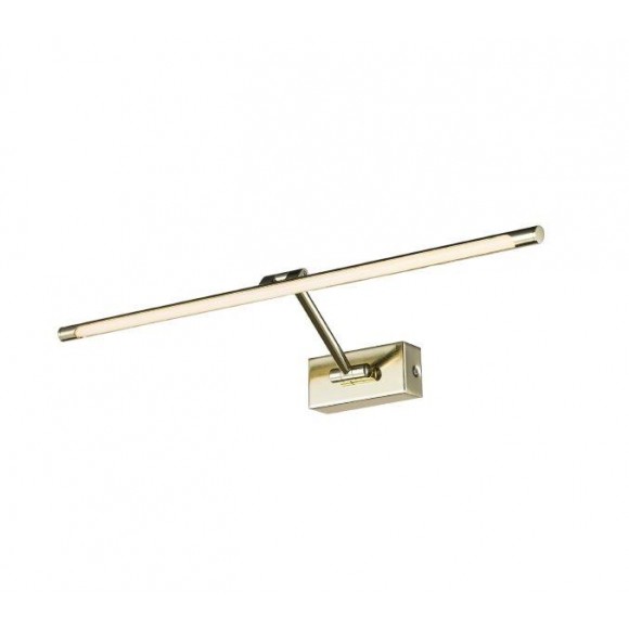 Azzardo AZ2658 LED Wandleuchte Spiegelleuchte Davinci 70 1x12W | 835lm | 3000K | IP20 - gold