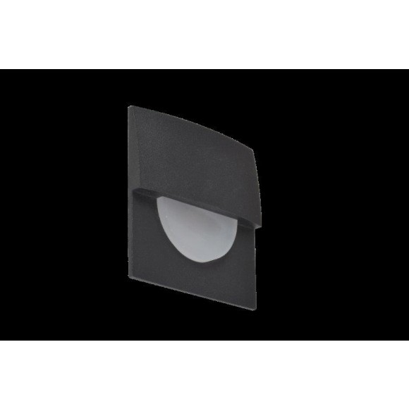 Azzardo AZ2768 LED Wandleuchte Sane Fl 60 1x2W | 170L | 3000K | IP20 - schwarz