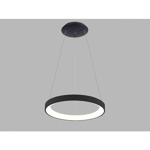 LED2 3271853 LED Deckenleuchte Bella Slim P 1x38W | 2660lm | 3000K/4000K - schwarz