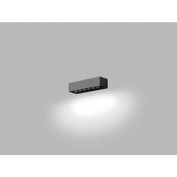 LED2 5131834 LED-Außenwandleuchte Beno 1x7W | 600lm | 3000 K | IP65 - Anthrazit